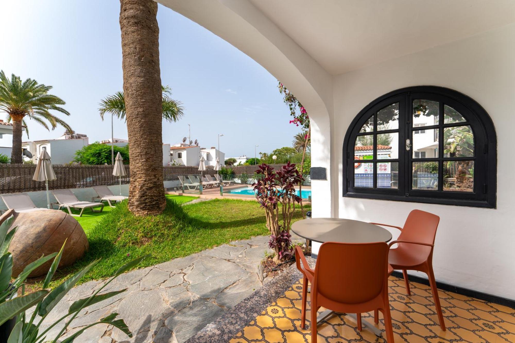 Alsol El Chaparral Aparthotel Playa del Inglés Buitenkant foto