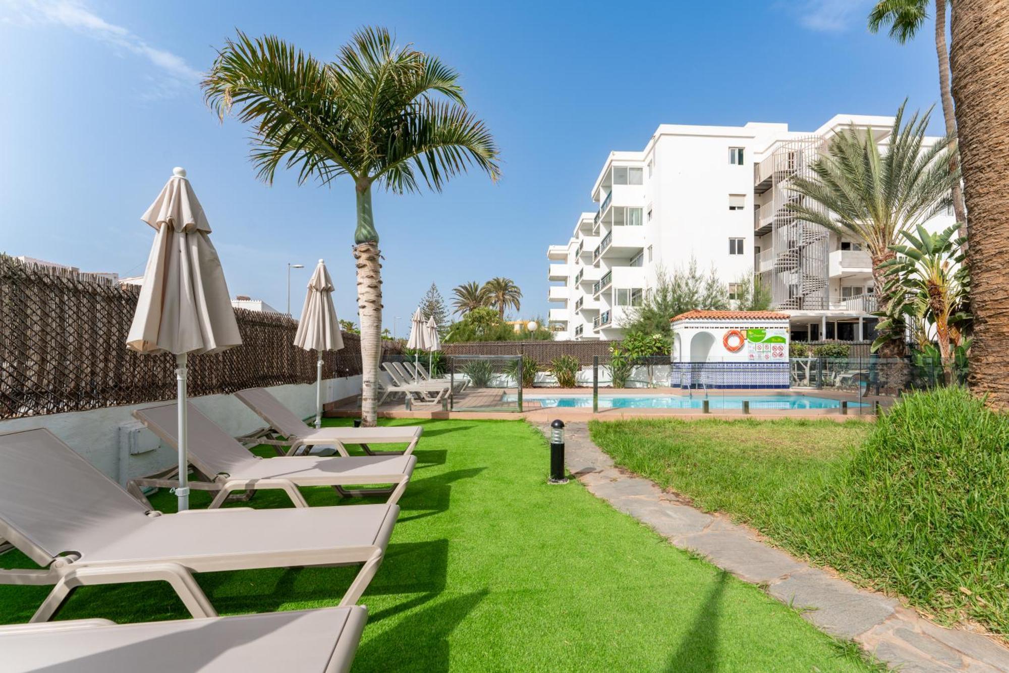 Alsol El Chaparral Aparthotel Playa del Inglés Buitenkant foto