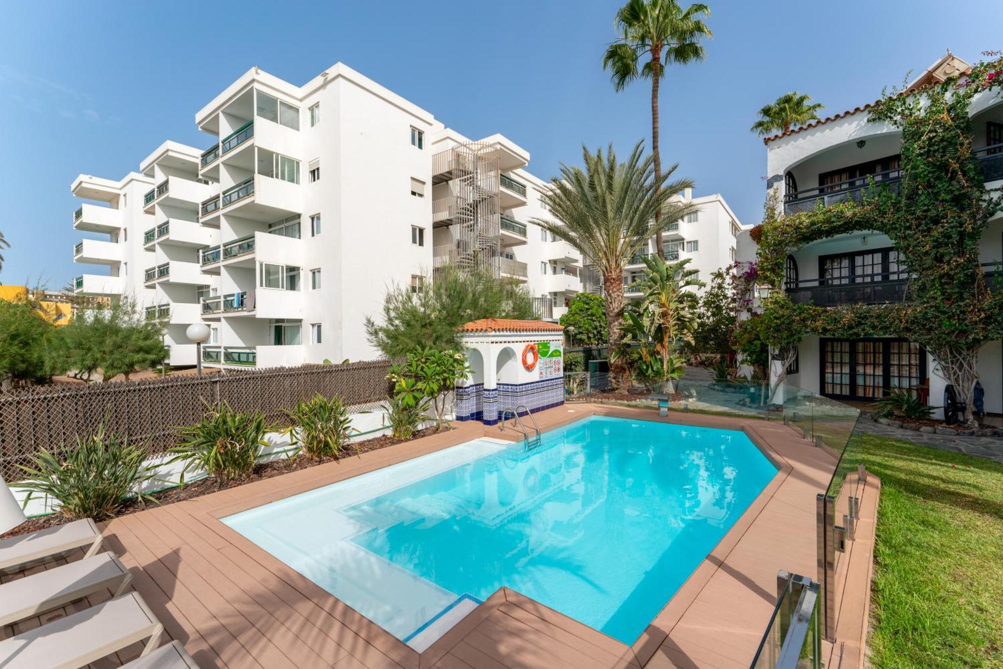Alsol El Chaparral Aparthotel Playa del Inglés Buitenkant foto