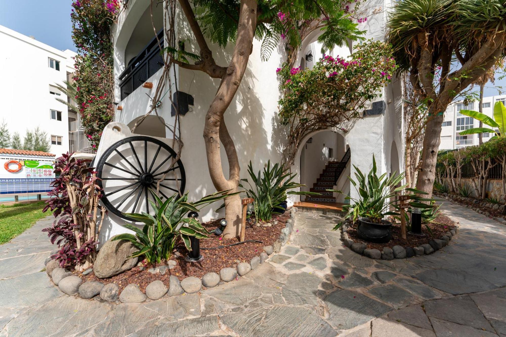 Alsol El Chaparral Aparthotel Playa del Inglés Buitenkant foto